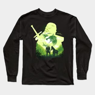 Toss a coin to your witcher Long Sleeve T-Shirt